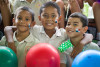 niños disfrutando actividad