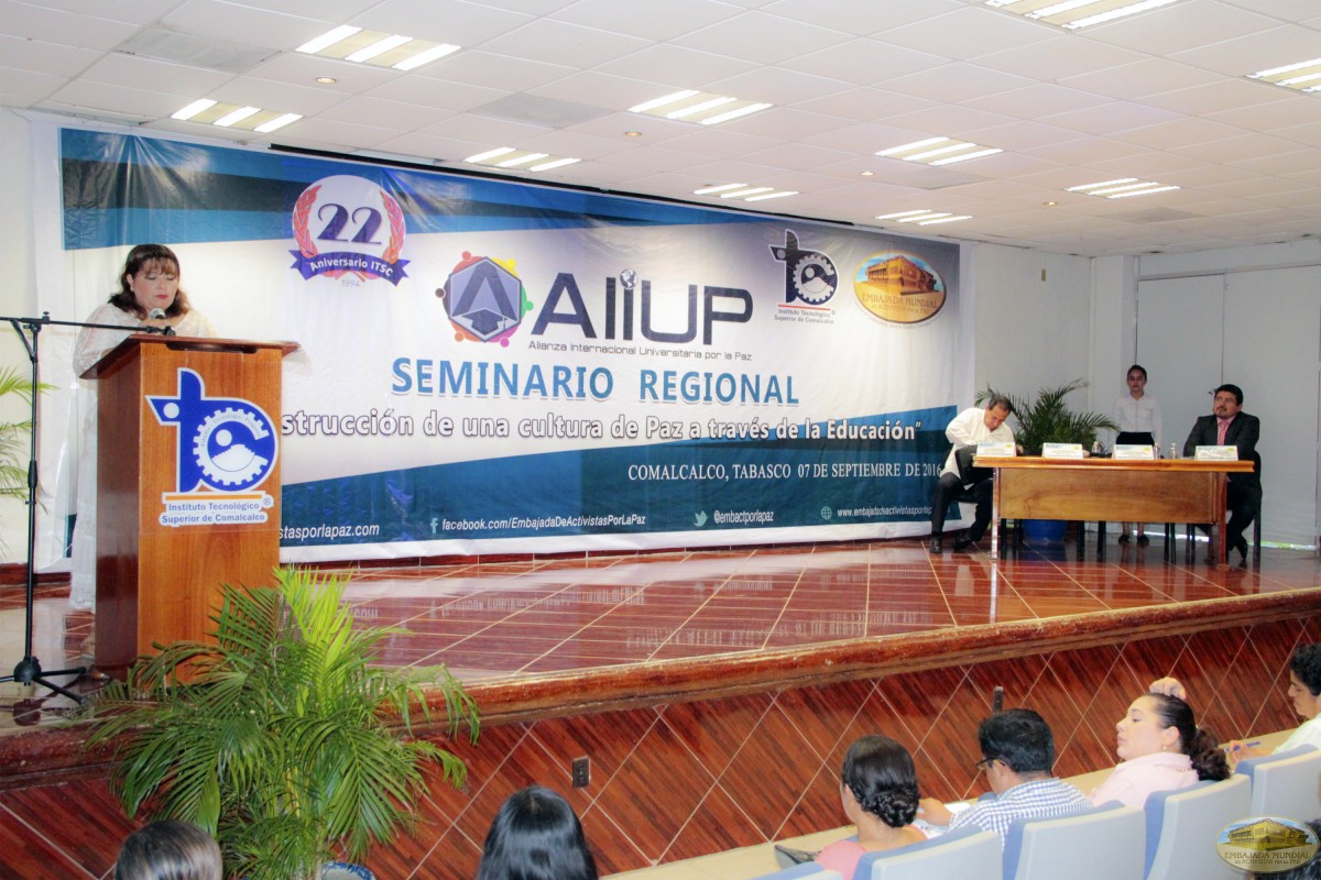 EL INSTITUTO TECNOLÓGICO SUPERIOR DE COMALCALCO FUE SEDE DEL III SEMINARIO DE LA ALIUP