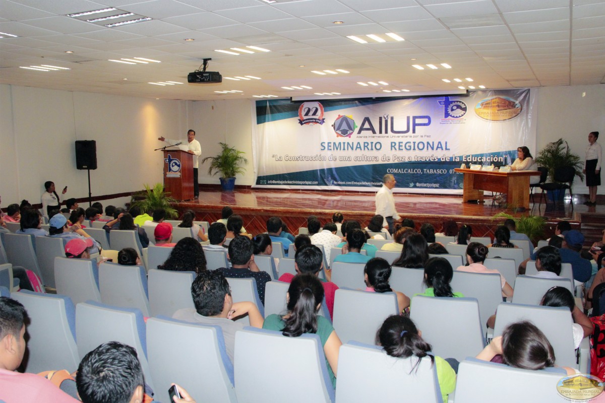 EL INSTITUTO TECNOLÓGICO SUPERIOR DE COMALCALCO FUE SEDE DEL III SEMINARIO DE LA ALIUP  