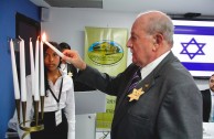 At the Ombudsman's Office in Panama the victims of the Holocaust were remembered