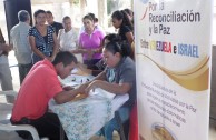 The collection of signatures successfully continued in Venezuela for peace and reconciliation.