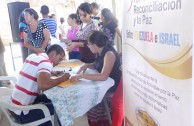 The collection of signatures successfully continued in Venezuela for peace and reconciliation.