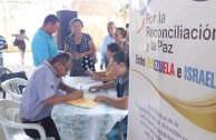 The collection of signatures successfully continued in Venezuela for peace and reconciliation.