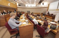 Apertura de Foros Universitarios “Educando para No Olvidar - El Holocausto, paradigma del genocidio” en el Congreso de Paraguay