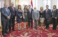 Visiting Horacio Cartes, President of Paraguay