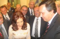 The President of Argentina gave the order to start the construction of the monument to the Holocaust victims