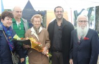 Inauguración del Monumento “Huellas para no olvidar” en plaza pública de la Ciudad de las Esculturas, Argentina