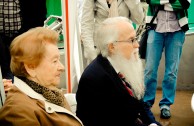 Inauguración del Monumento “Huellas para no olvidar” en plaza pública de la Ciudad de las Esculturas, Argentina