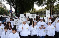 March "Torches for the Shoah", Argentina