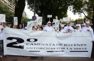 March "Torches for the Shoah", Argentina
