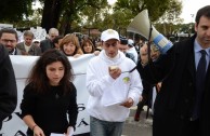 March "Torches for the Shoah", Argentina