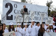 March "Torches for the Shoah", Argentina