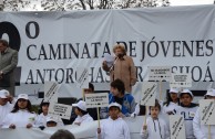 March "Torches for the Shoah", Argentina