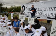 March "Torches for the Shoah", Argentina