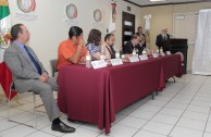 "Traces to Remember" plaque is revealed in the legislative branch facilities in Mexico