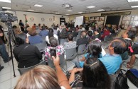 "Traces to Remember" plaque is revealed in the legislative branch facilities in Mexico