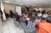 "Traces to Remember" plaque is revealed in the legislative branch facilities in Mexico