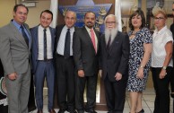 "Traces to Remember" plaque is revealed in the legislative branch facilities in Mexico