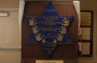 "Traces to Remember" plaque is revealed in the legislative branch facilities in Mexico