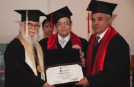 Cervantina University ceremony awarding Doctorates in Honoris Causa