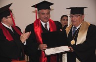 Cervantina University ceremony awarding Doctorates in Honoris Causa