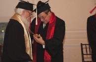 Cervantina University ceremony awarding Doctorates in Honoris Causa