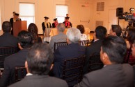 Cervantina University ceremony awarding Doctorates in Honoris Causa