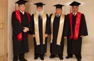 Cervantina University ceremony awarding Doctorates in Honoris Causa