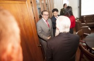 Meeting at the Constitutional Palace in Bogotá, Colombia