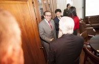 Meeting at the Constitutional Palace in Bogotá, Colombia