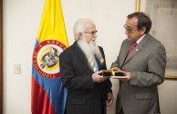 Meeting at the Constitutional Palace in Bogotá, Colombia