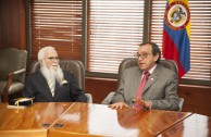 Meeting at the Constitutional Palace in Bogotá, Colombia