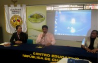 Foro "Educando para No Olvidar" en el Centro Educativo República de China en Panamá