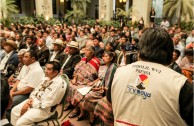 Forum "Educating to Remember" Mayan Autorities at the Cultural Palace