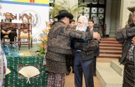 Forum "Educating to Remember" Mayan Autorities at the Cultural Palace