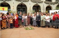 Forum "Educating to Remember" Mayan Autorities at the Cultural Palace