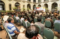 Forum "Educating to Remember" Mayan Autorities at the Cultural Palace