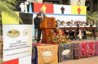 Forum "Educating to Remember" Mayan Autorities at the Cultural Palace