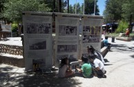 Photographic Exhibition of the Traces to Remember project at the Tilcara public plaza