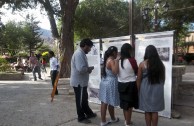 Photographic Exhibition of the Traces to Remember project at the Tilcara public plaza