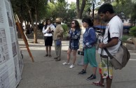 Photographic Exhibition of the Traces to Remember project at the Tilcara public plaza