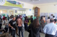 Exhibition on the Holocausto at the Universidad Autónoma de Chiriquí