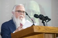 Dr. William Soto Santiago en su conferencia: “La prevención y sanción de Genocidio en el siglo XXI”