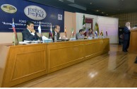 Primera mesa Tercer Foro Judicial Internacional en México