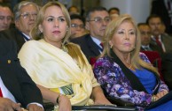 Senadoras Mirta Rusinky y Blanca Fonseca (Paraguay)