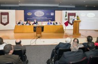 -Lic. Francisco Guerra González (México), Coordinador Nacional en México de la EMAP -Maestra María Jacqueline Martínez Uriarte -Magistrado Julio César Vásquez Mellado, Director General del Instituto de la Judicatura Federal -Lic. Gabriela Lara Santa Cruz (Bolivia), Directora General de la Embajada Mundial de Activistas por la Paz -Dr. Camilo Montoya Reyes (Colombia) Director del Consejo de Proyectos de la EMAP y profesor Universidad Libre de Colombia -Dr. William Soto Santiago, Embajador Mundial de la Paz