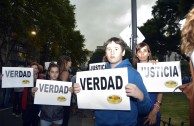 March requesting justice for the prosecutor Nisman Argentina