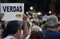 March requesting justice for the prosecutor Nisman Argentina