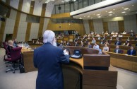 Lanzamiento de proyectos de la Embajada Mundial de Activistas por la Paz en el Congreso de Paraguay 