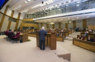 Lanzamiento de proyectos de la Embajada Mundial de Activistas por la Paz en el Congreso de Paraguay 